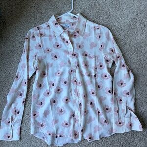 Rails XS women 100% silk blouse